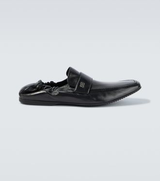 Balenciaga Palermo leather loafers