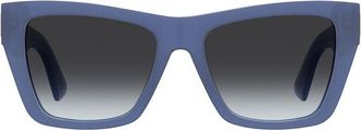 Moschino MOS181/S PJP/9O Womens Sunglasses Blue Size 54