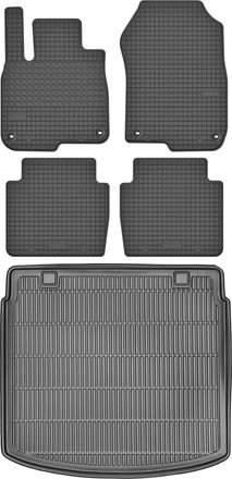OEM Maletero Max-mat 910606 + Alfombrillas Motohobby 200403 - Honda Cr-v V Suv Desde 2018, Espacio Para Pies Hnd Delantero - Instalado