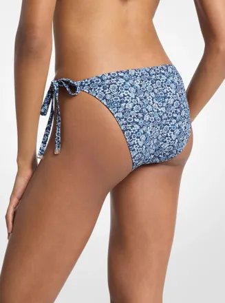Michael Kors Floral Print Bikini Bottom