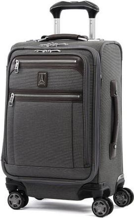 Travelpro Platinum Elite Softside Expandable 20-Inch Carry-On Luggage, Fits up to 15 Laptop in Vintage Grey at Nordstrom