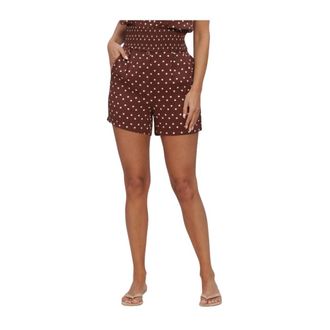 Ydence Ydence, Korte Broeken, Dames, Bruin, M, Rayon, Short Adeline