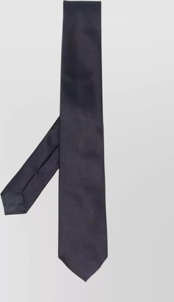 Giorgio Armani woven jacquard tie featuring traditional design