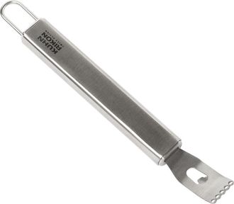 Kuhn Rikon Essential Zester with Ultra-Sharp Stainless Steel Blade for Citrus, Spices & Fine Grating in Silver at Nordstrom