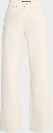 Purple Carpenter Pearl Jeans