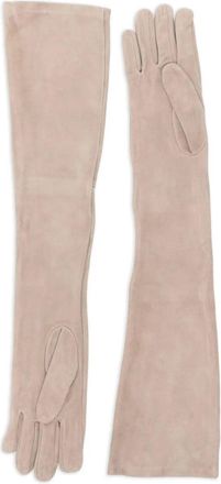 PESERICO Womens Bead-Embellished Gloves Aw25 W