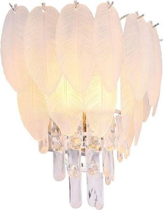 Globo Lighting aplique de pared - DALTON - cromo - vidrio - lámpara de