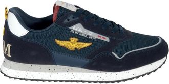 Aeronautica 261Sc 0288Uct 03545 Sneakers - Heren - Sneakers - Blauw - 40 EU - Polyester - Schoenen