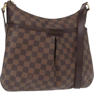 Louis Vuitton Pre-owned Schoudertas - Dames - Vintage Schoudertas - Bruin - ONE Size - Leer - Vintage