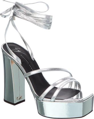 Giuseppe Zanotti Blasvegas Leather Platform Sandal