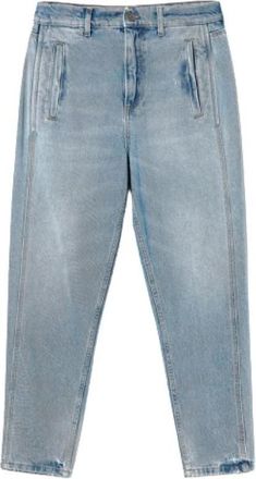 Twinset Slim-fit Denim Jeans - Dames - Loose Fit Jeans - Blauw - W27 - Denim - Jeans