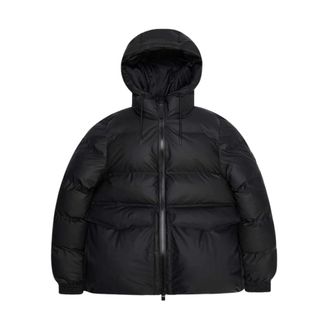 Rains Winterjassen - Heren - Winterjassen - Zwart - L - Jassen