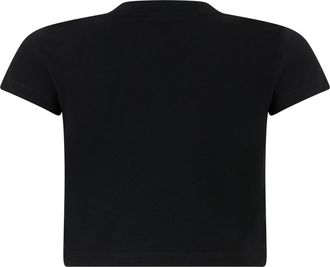 Gucci Womens T-Shirt Cotton Blend Black T-Shirts & Jerseys