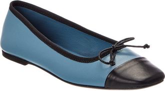 Baldinini Leather Ballet Flat