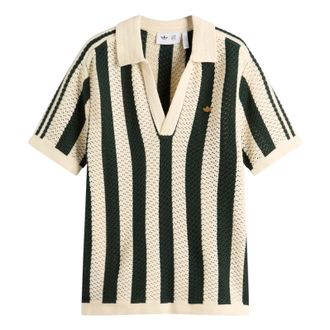 adidas x CLOT by Edison Chen Knit Polo Shirt Asia Sizing Dark Green JP1615