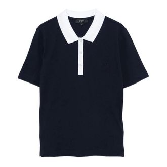 Fay Polo Shirts, male, Blue, Size: XL U806 Polo