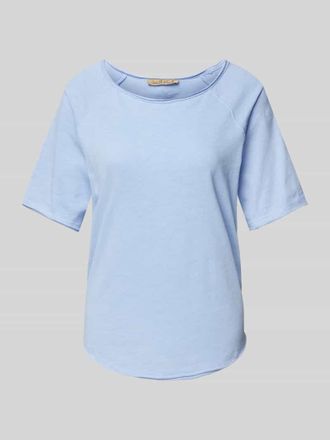 Smith & Soul T-Shirt in unifarbenem Design in Hellblau, Gr&ouml;&szlig;e XS
