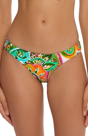 BECCA by Rebecca Virtue La Vie Reversible Hipster Bikini Bottoms in Multi at Nordstrom, Size Medium