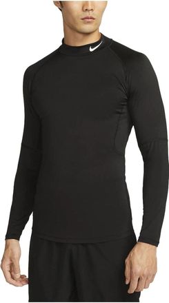 Nike Dri-FIT Fitness Mock-Neck Long-Sleeve Top Black FB7908-010