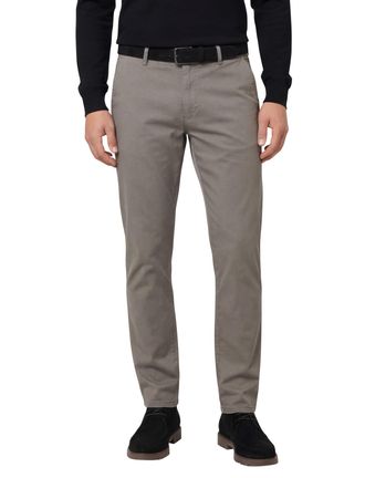 Meyer Pantalon katoen bruin oslo perfect fit