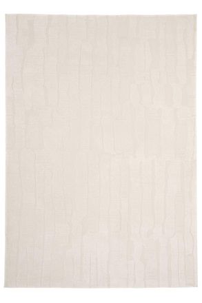 Kukoon Scandi Neutral Plush Pile Cream Beige Living Room Area Rug | Size: 200 cm x 290 cm