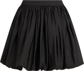 Karl Lagerfeld Minigonna plissettata - Nero