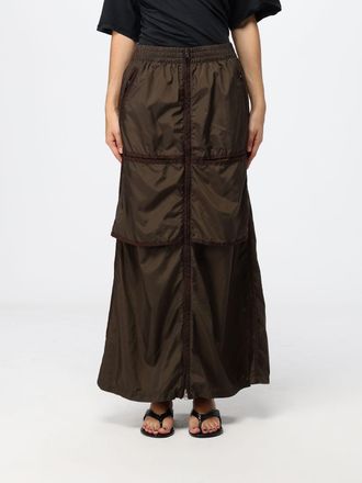 Diesel O-Hyton High-Waisted Midi Pencil Skirt in Stretch Technical Fabric