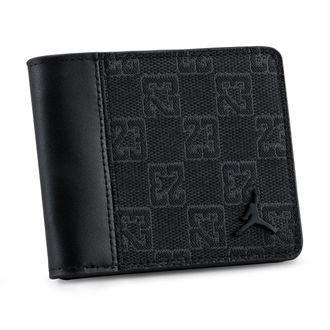 Nike Jordan Mens Monogram Bifold Wallet in Black | MA0934-023