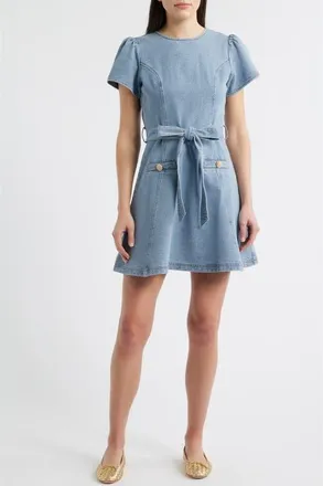 ZOE AND CLAIRE Denim Minidress at Nordstrom, Size X-Large