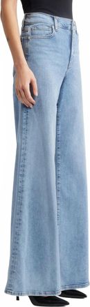 Frame Denim Le Palazzo High Waist Wide Leg Jeans In Lark