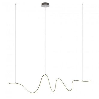 OEM Lampadario Led Redo Group Impuls 01-3618 01-3620 2380lm 3000k Lampada Soffitto Sospensione Ultramoderna Dimmerabile, Finitura Metallo Nero
