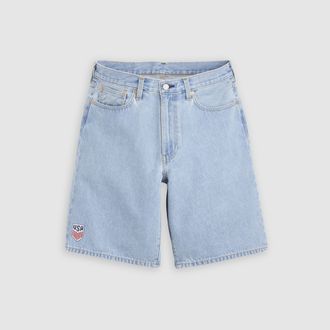 Levi's U. s. Soccer 478 Baggy Shorts - Mens - 32 - Light Wash / X US Soccer