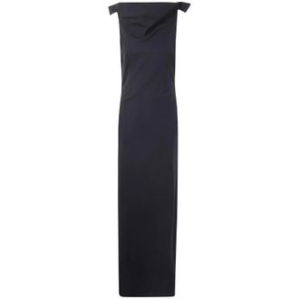 Jean Paul Gaultier Dames, Jurken, Zwart, Maat: S Nylon