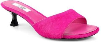 Zigi Soho Cashmoney Slide Sandal in Fuscha Leather at Nordstrom, Size 10