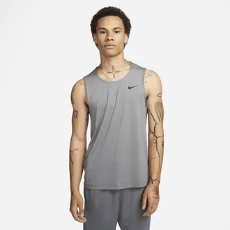 Nike Mens Ready Dri-FIT Fitness Tank Top in Grey | DV9813-084