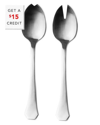 Mepra Moretto Ice 2Pc Salad Set With $15 Credit