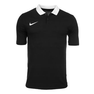 Nike Heren Park 20 Poloshirt met korte mouwen (Zwart)