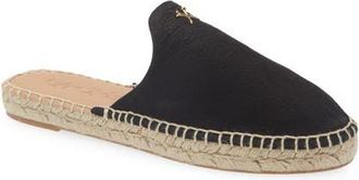 G/Fore Metal Tees Nubuck Espadrille Mule in Onyx at Nordstrom, Size 11