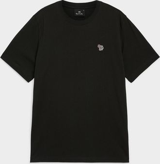 Paul Smith Mens Zebra logo T-shirt