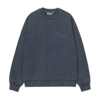 Carhartt Work in Progress Heren, Sweatshirts & Hoodies, Blauw, Maat: M Katoen