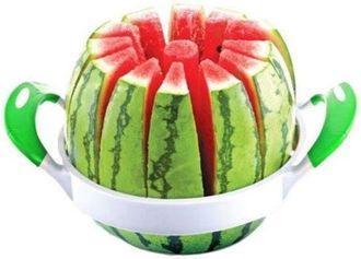 Trade Shop Trade Shop - Cortador De Mel&oacute;n Rebanador De Sand&iacute;a 12 Cuchillas 22cm En Acero Hogar Cocina