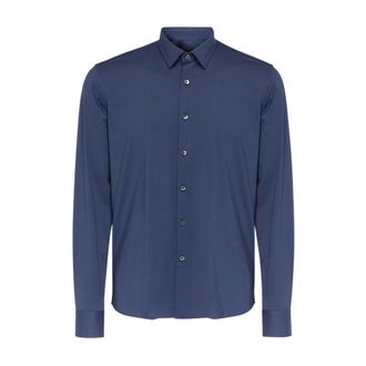 Roberto Ricci Design Rrd, Heren, Overhemden, Blauw, Maat: XL Katoen