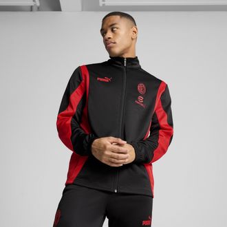 Puma Giacca AC Milan ftblNRGY+ da uomo, Abbigliamento, Nero, XL