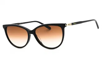 Ferragamo SF2870SCP 433 Dark Blue/Azure/Brown Gradient