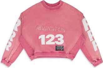 RRR123 PINK USO-123 CVA CREWNECK SWEATSHIRT