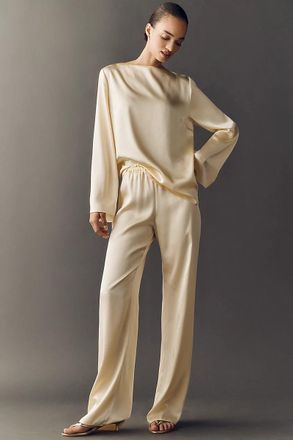SER.O.YA Lillian Satin Pants