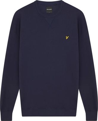 Lyle & Scott Midlayers Crew Neck Sweatshirt - Heren - Sweatshirts - Blauw - 2XL - Katoen - Hoodies & sweatvesten