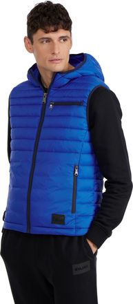 Pajar Mens Drew Puffer Vest with Fixed Hood