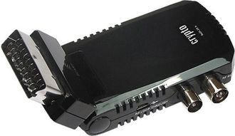 Trade Shop Trade Shop - Decoder Scart Ricevitore Digitale Terrestre Tv Girevole 180&deg; Min Tdt 108v Sd