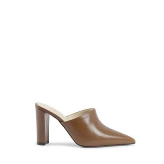 19V69 19V69 Womens Mule Sandal Brown LEYA90 BOTERO TOBACCO Leather - Size UK 2